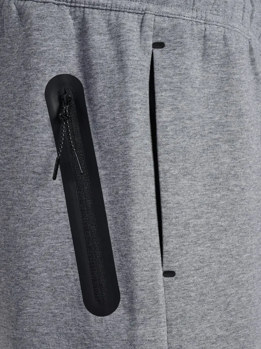 Hummel Hmltech Fleece Short 227642 - L - Grey Melange