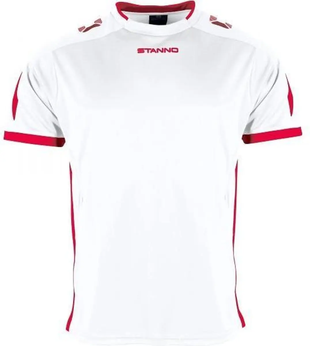 Stanno Drive Match Shirt 140 - Wit/Rood