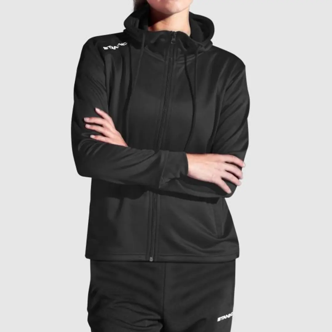 Stanno Field Hooded Top FZ Dames - Maat L - Zwart