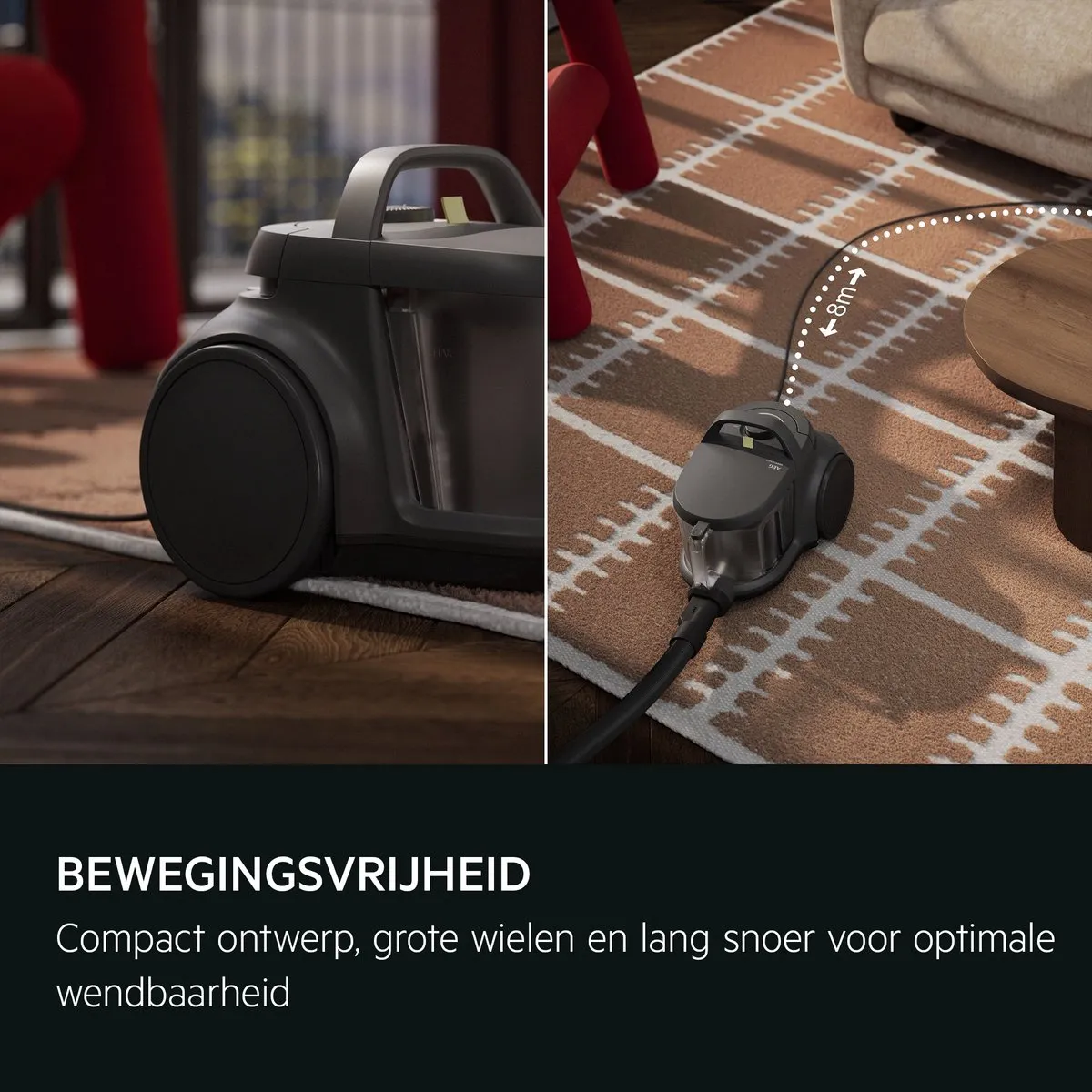 AEG AL31C1DG Clean 3000 Stofzuiger Hepa 14 - Grijs