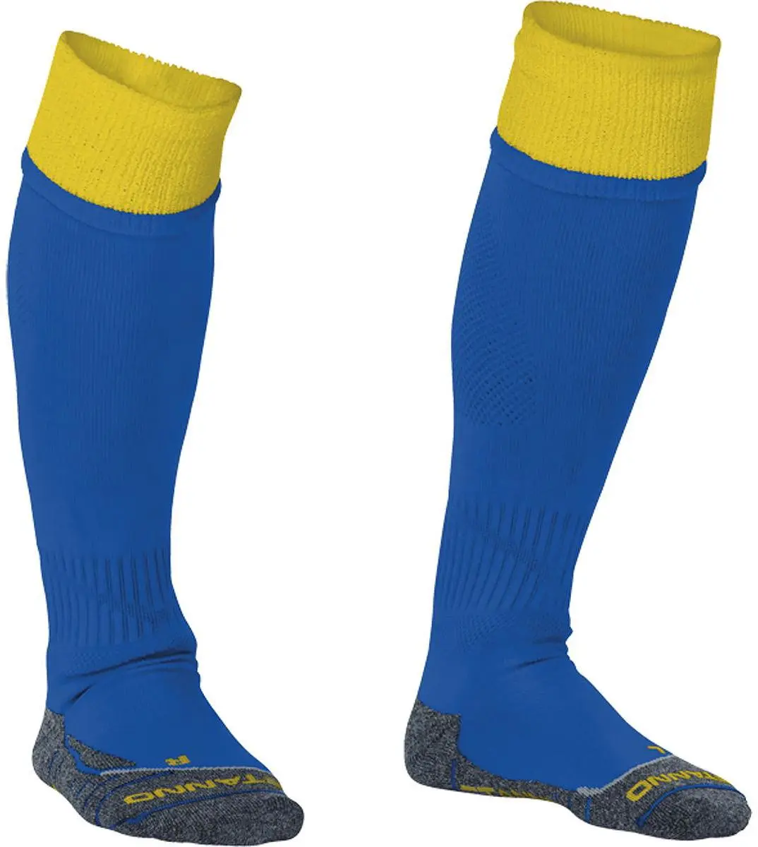 Stanno Combi Voetbalsokken 36-40 - Blauw/Geel