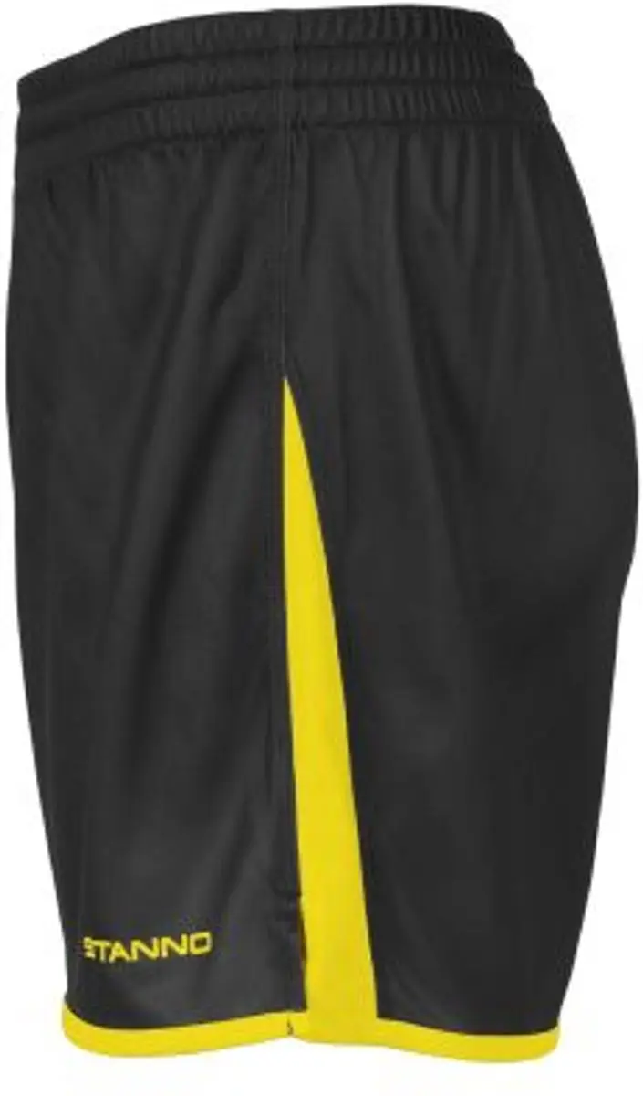 Stanno Altius Shorts Dames Sportbroek L - Zwart/Geel
