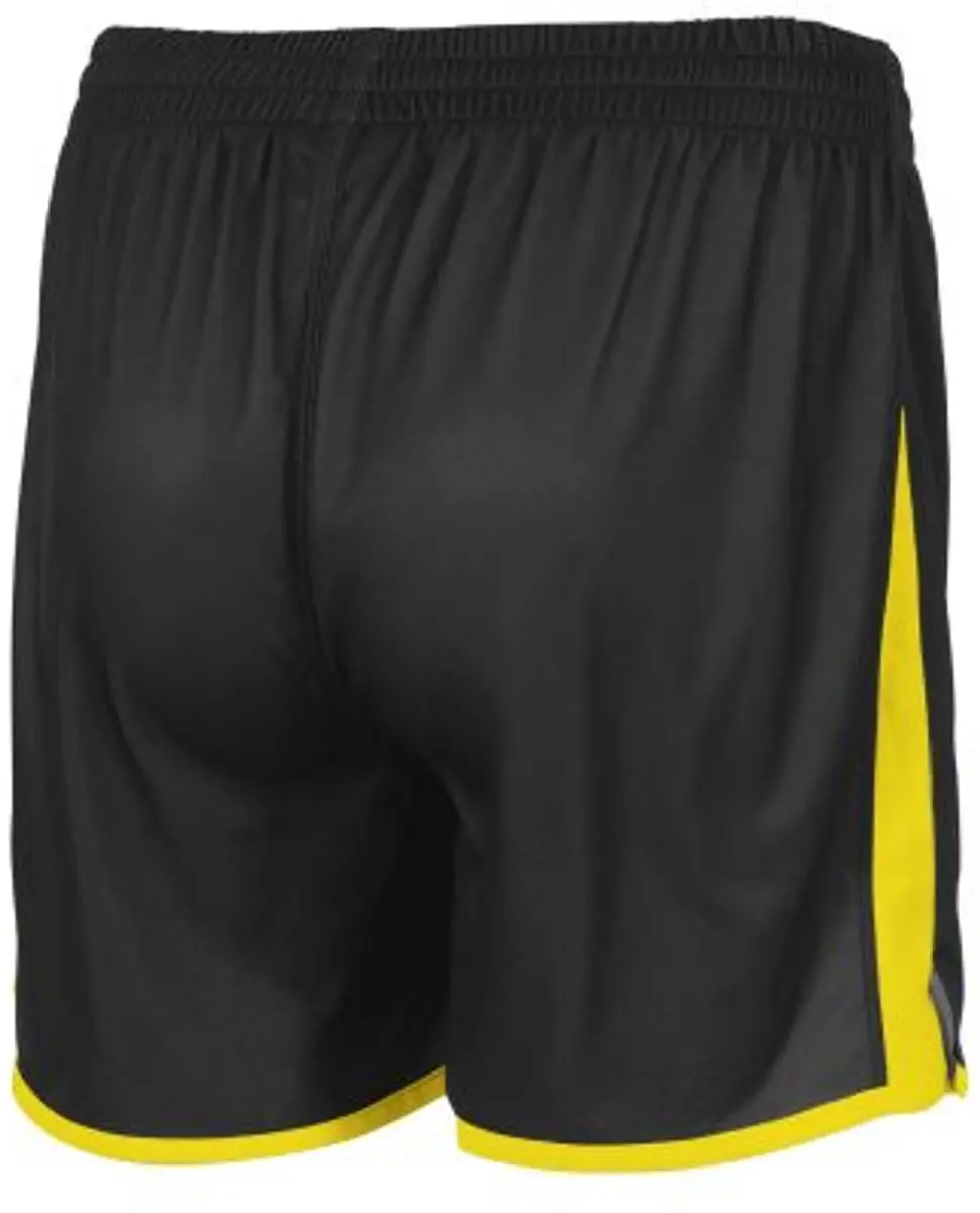 Stanno Altius Shorts Dames Sportbroek L - Zwart/Geel - afbeelding 6 van 6