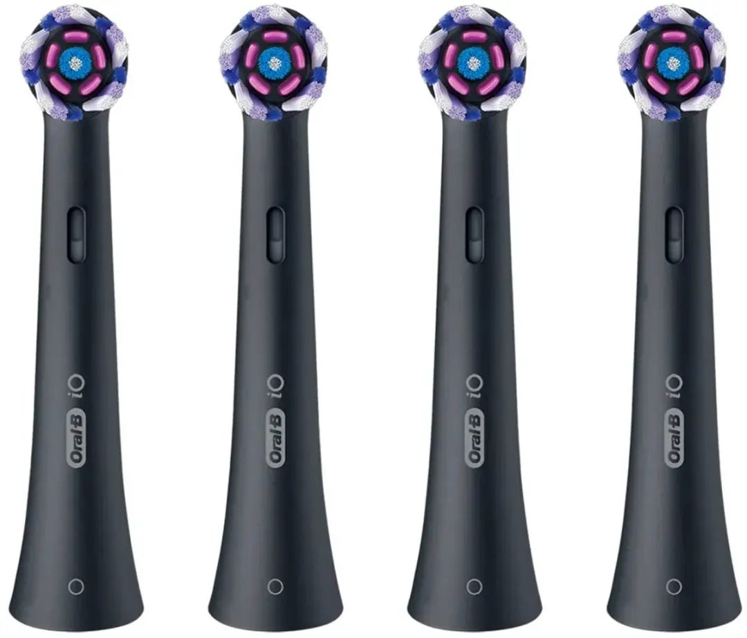 Oral-B iO Vervanging Tandenborstels - 4 Stuks Transparant - afbeelding 2 van 3