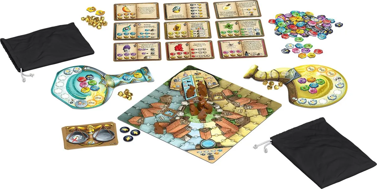 999 Games De Kwakzalvers van Kakelenburg Het Duel Bordspel - 2 Spelers