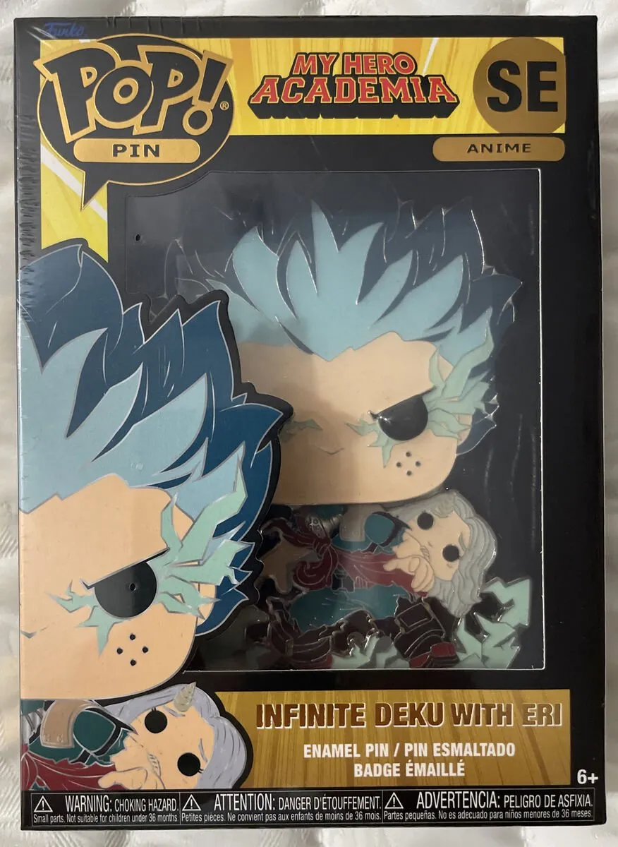 Funko POP! My Hero Academia Infinite Deku met Eri - Blauw