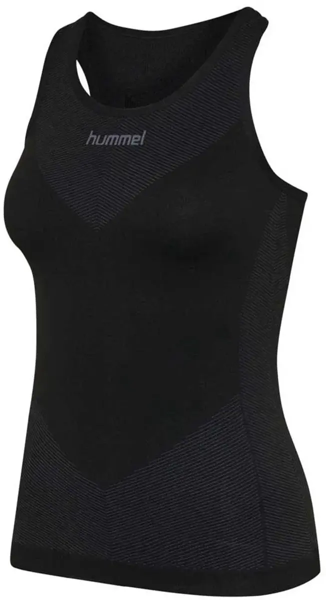 Hummel First Seamless Tanktop Dames M/L - Zwart
