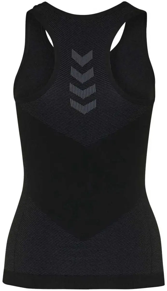 Hummel First Seamless Tanktop Dames M/L - Zwart