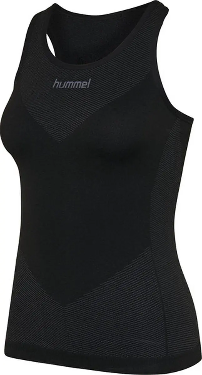 Hummel First Seamless Tanktop Dames M/L - Zwart - afbeelding 6 van 6
