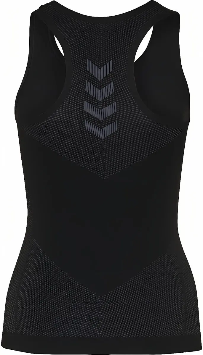 Hummel First Seamless Tanktop Dames M/L - Zwart