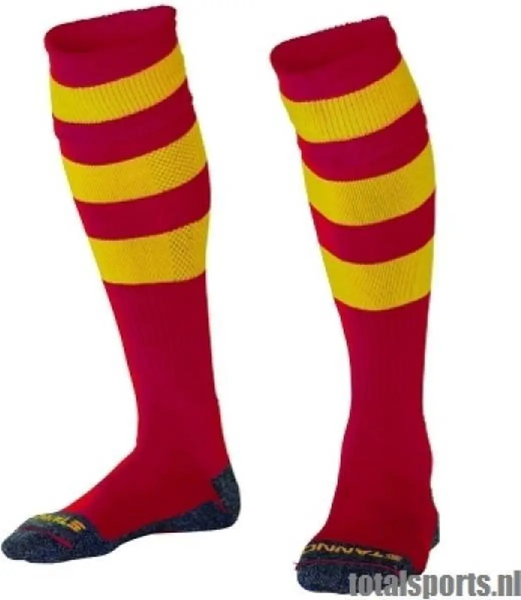 Stanno Original Voetbalsokken 36-40 - Rood/Geel - afbeelding 6 van 6