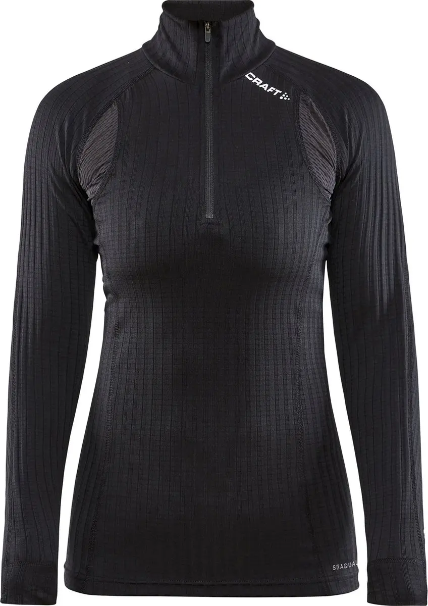 Craft Active Extreme X Zip Thermoshirt Dames - XL - Zwart - afbeelding 6 van 6