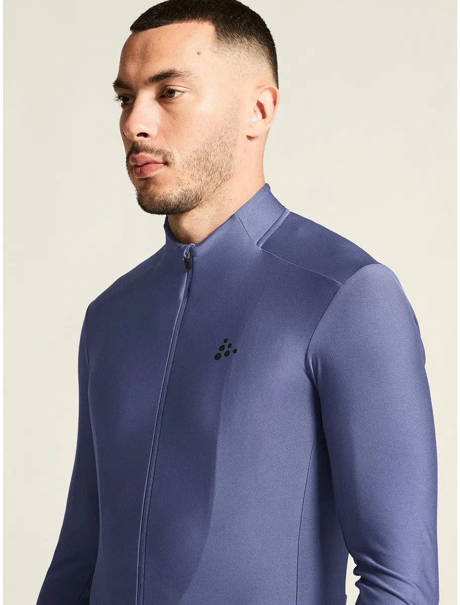 Craft Core Essence Fietsshirt Heren - Lange mouwen - Marine - Maat S