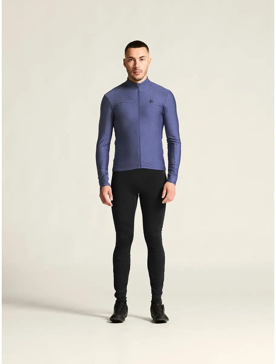 Craft Core Essence Fietsshirt Heren - Lange mouwen - Marine - Maat S