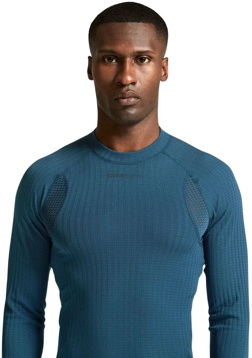 Craft Active Extreme X CN LS Shirt Heren - S - Donkerblauw