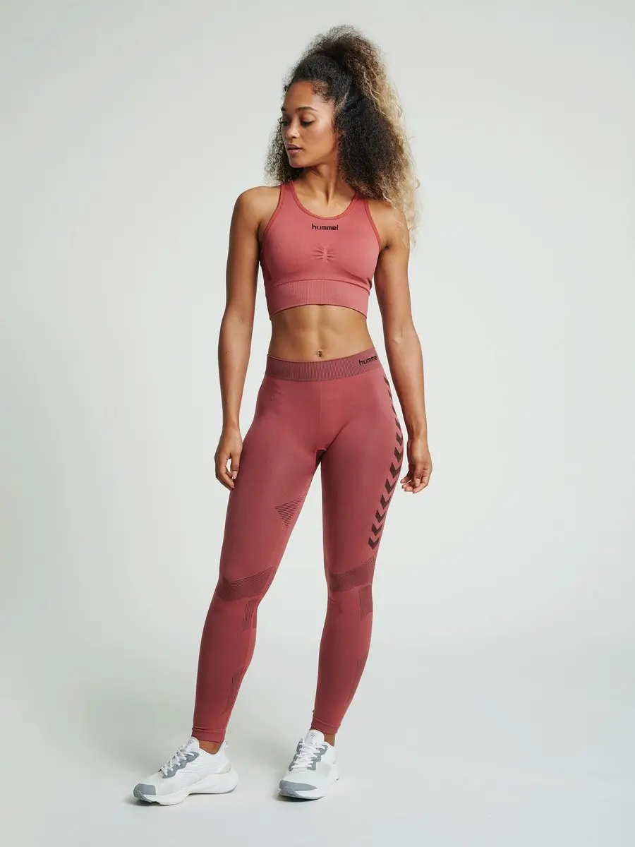 Hummel First Seamless Tr Tights W 212558 Sportlegging - XXS - Roze