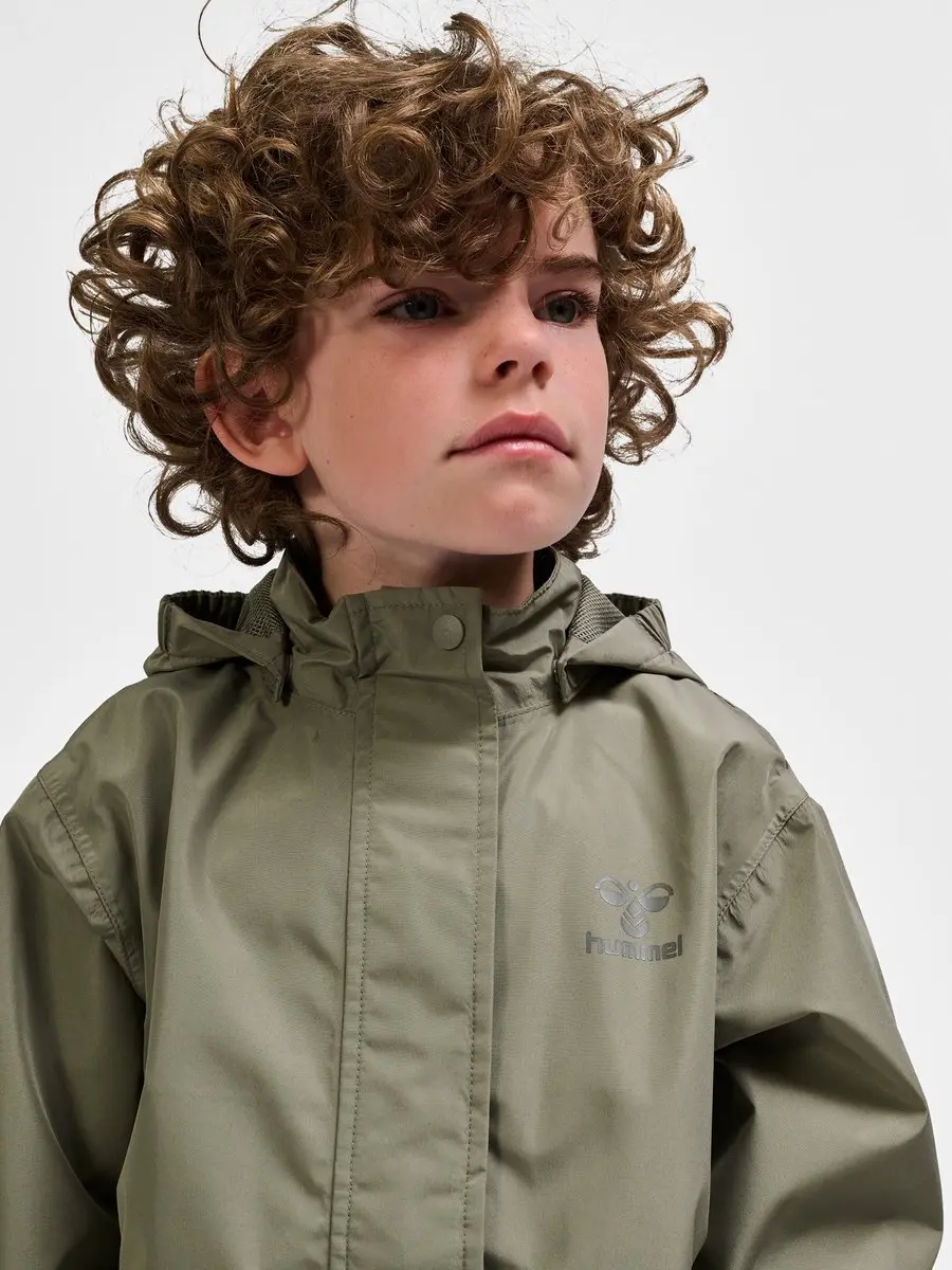 Hummel Hmlnessie Rainsuit 226657 Kinderregenpak - 110 - Vetiver