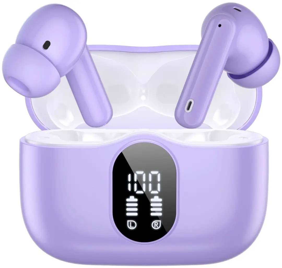 Selected SBG Draadloze Oordopjes Noise Cancelling Paars