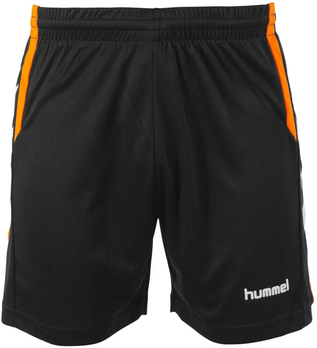 Hummel Aarhus Shorts Unisex XL - Zwart/Oranje