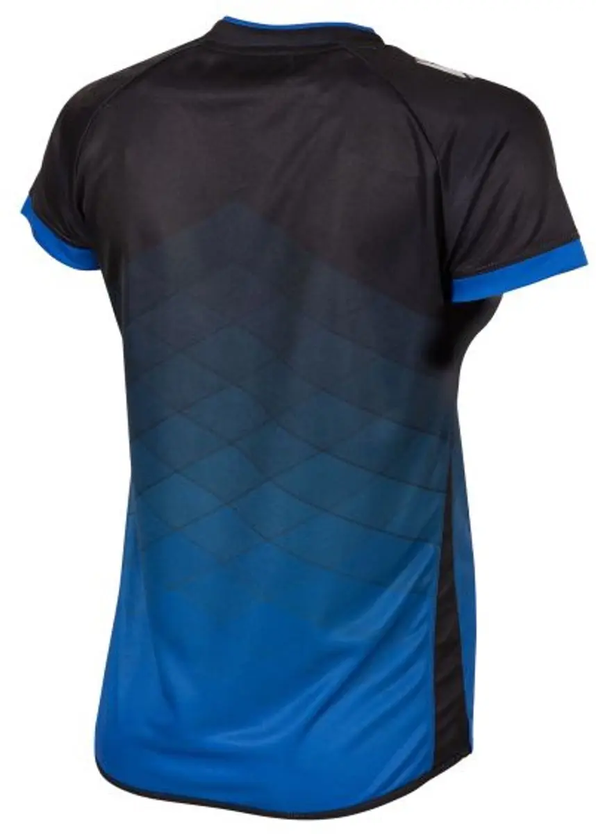 Stanno Altius Shirt Dames - XS - Zwart/Blauw