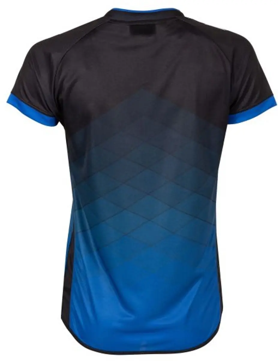 Stanno Altius Shirt Dames - XS - Zwart/Blauw - afbeelding 6 van 6