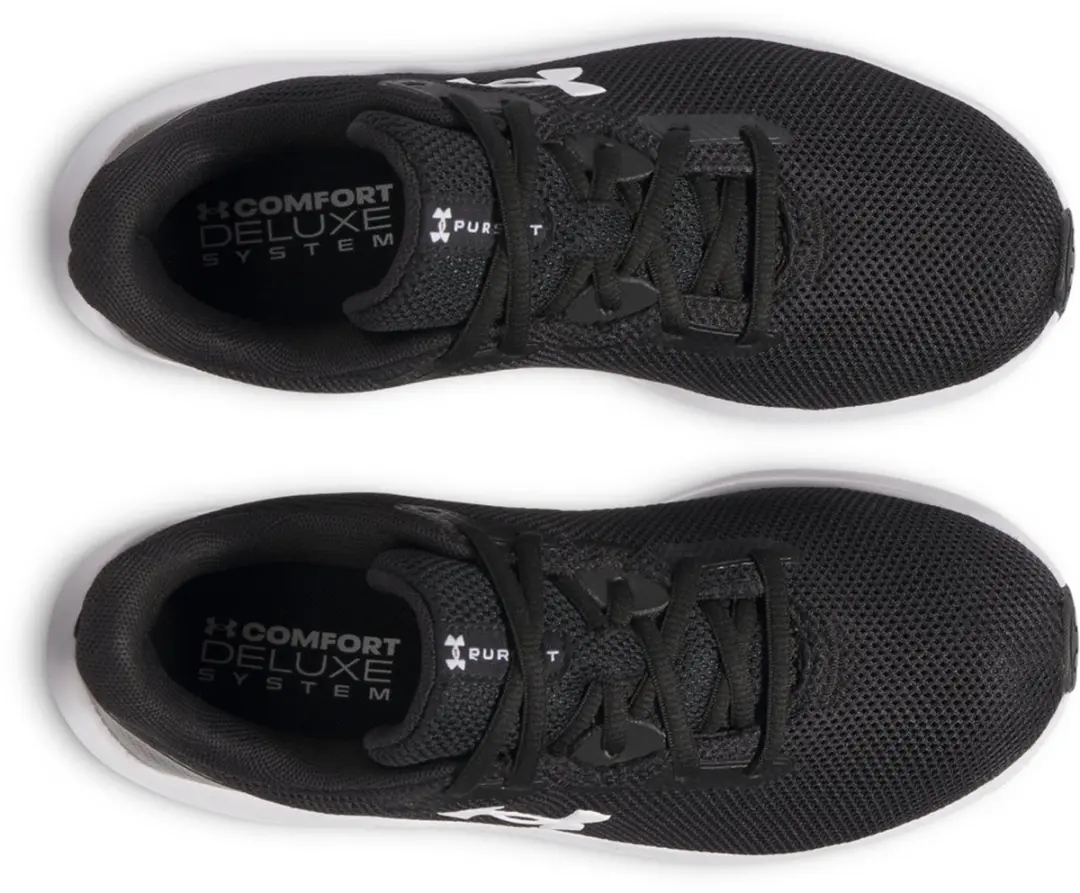 Under Armour UA W Charged Pursuit 4 Dames Sportschoenen 40 - Zwart/Wit
