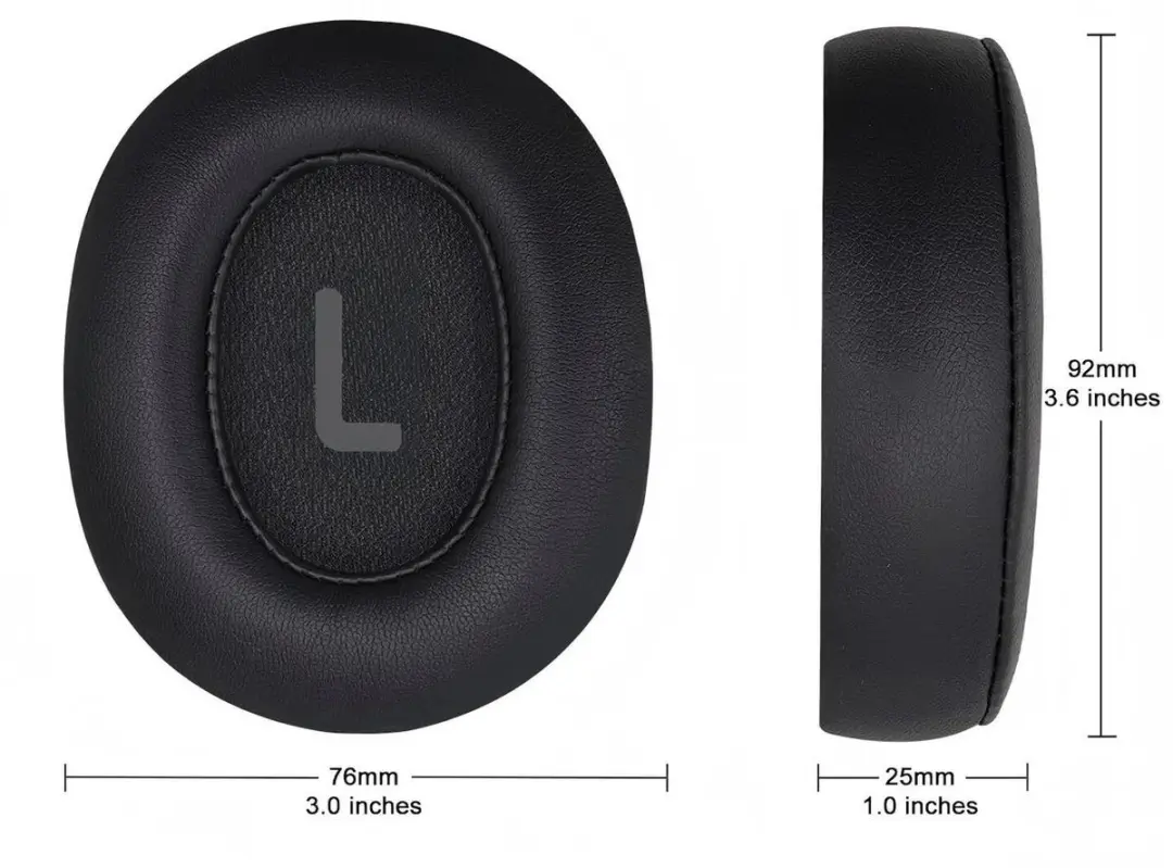Selected SBG Oorkussens Zwart - Geschikt voor JBL Tune 770NC