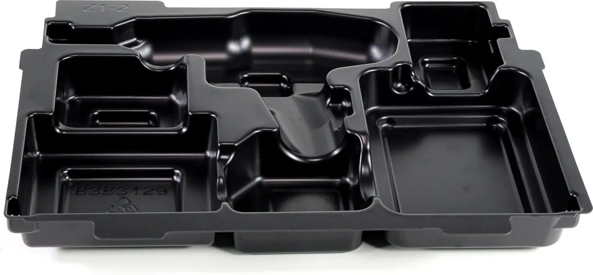 Makita DF 031/DF 331/TD 110 Kofferinzetstuk 838312-9 - Zwart