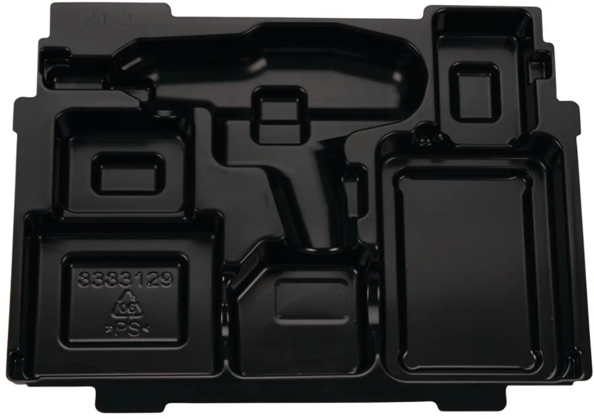 Makita DF 031/DF 331/TD 110 Kofferinzetstuk 838312-9 - Zwart