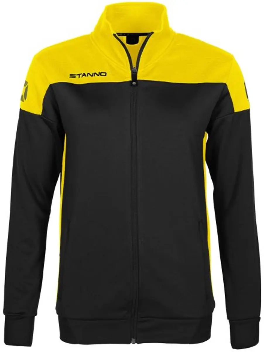 Stanno Pride Full Zip Jacket Dames M - Zwart/Geel