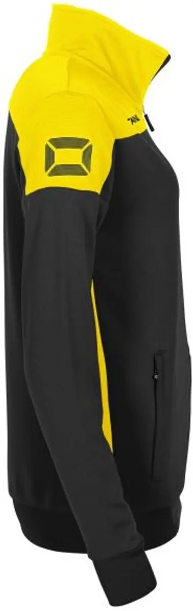 Stanno Pride Full Zip Jacket Dames M - Zwart/Geel