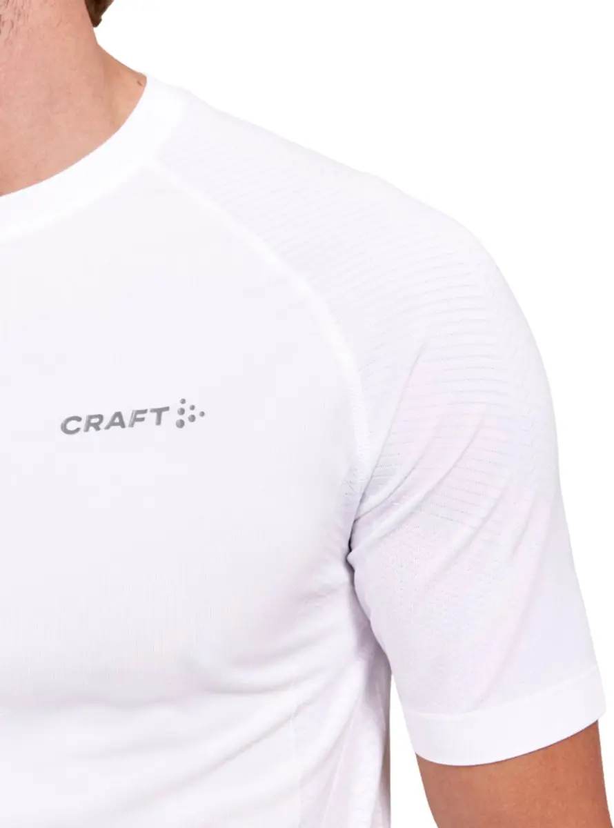 Craft ADV Cool Intensity SS TEE M - Heren Thermoshirt S - Wit