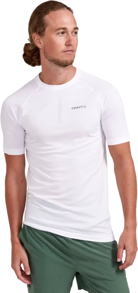 Craft ADV Cool Intensity SS TEE M - Heren Thermoshirt S - Wit - afbeelding 6 van 6