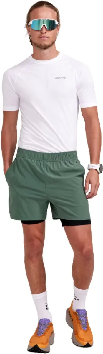 Craft ADV Cool Intensity SS TEE M - Heren Thermoshirt S - Wit
