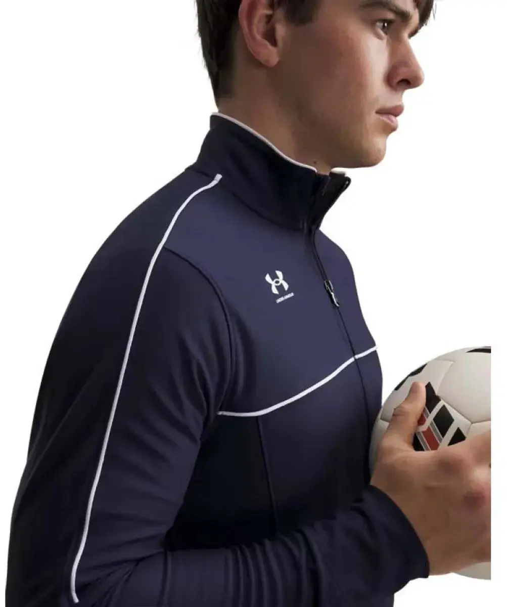 Under Armour M Challenger Track Jacket Heren - L Navy/Wit