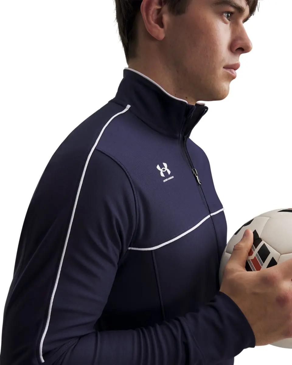 Under Armour M Challenger Track Jacket Heren - L Navy/Wit