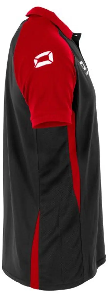 Stanno Stadio Polo - Maat L - Zwart/Rood