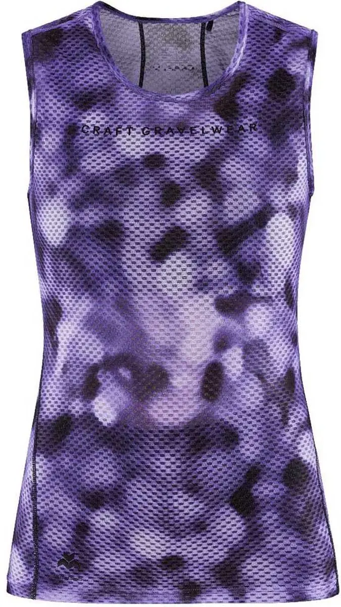 Craft Cool Mesh Superlight Mouwloos Basislaag - Paars S