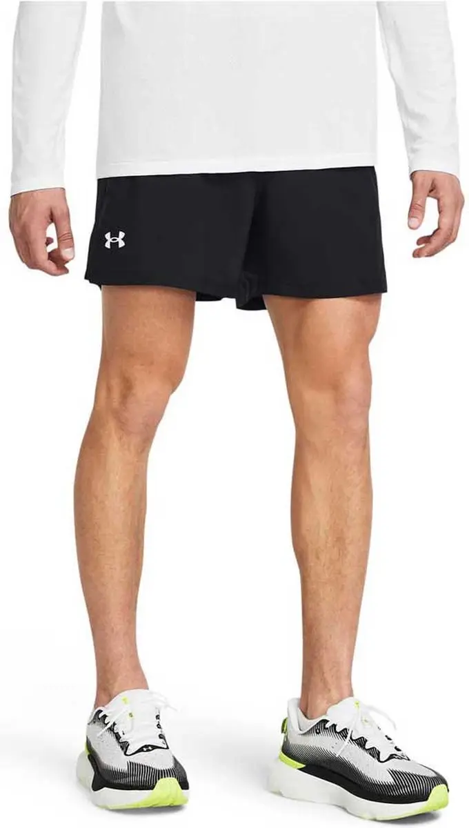 Under Armour UA Launch 5" Shorts Heren - Zwart L