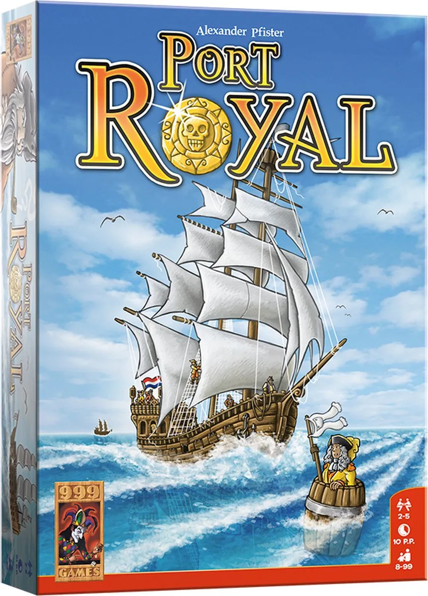 999 Games Port Royal Kaartspel - 2-5 Spelers