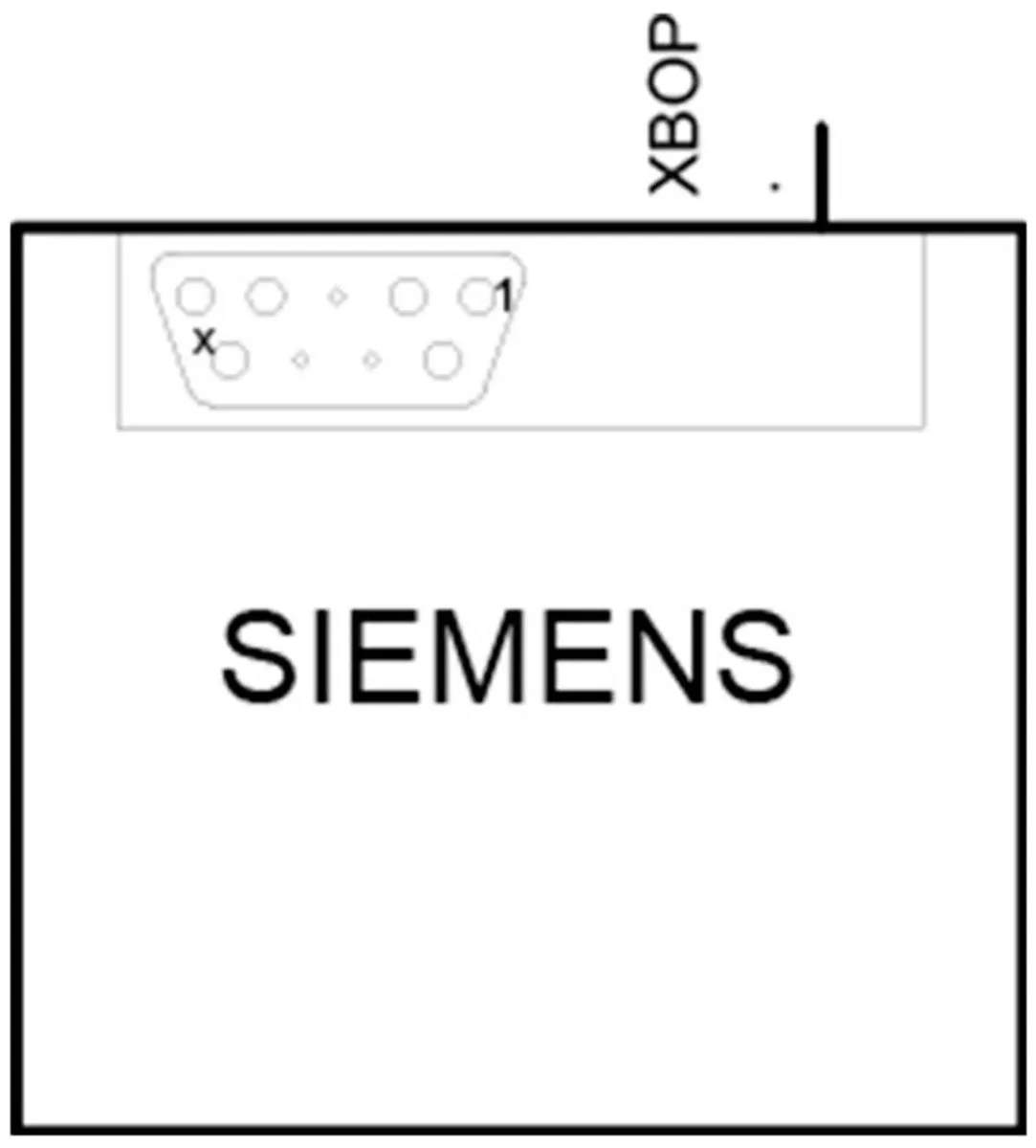 Siemens SINAMICS G120 BOP Bedieningspaneel