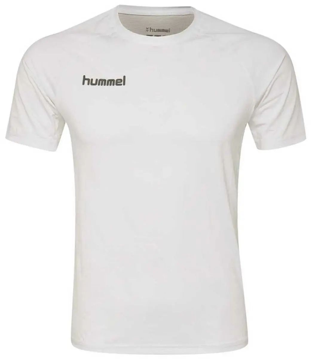 Hummel First Performance T-shirt Wit 140 cm