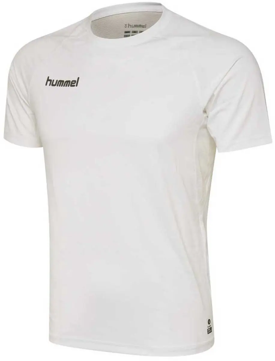 Hummel First Performance T-shirt Wit 140 cm