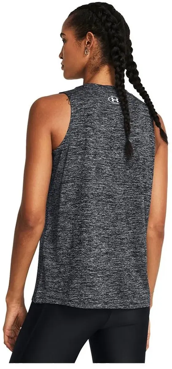 Under Armour Tech Tank Twist Dames Sporttop - Zwart
