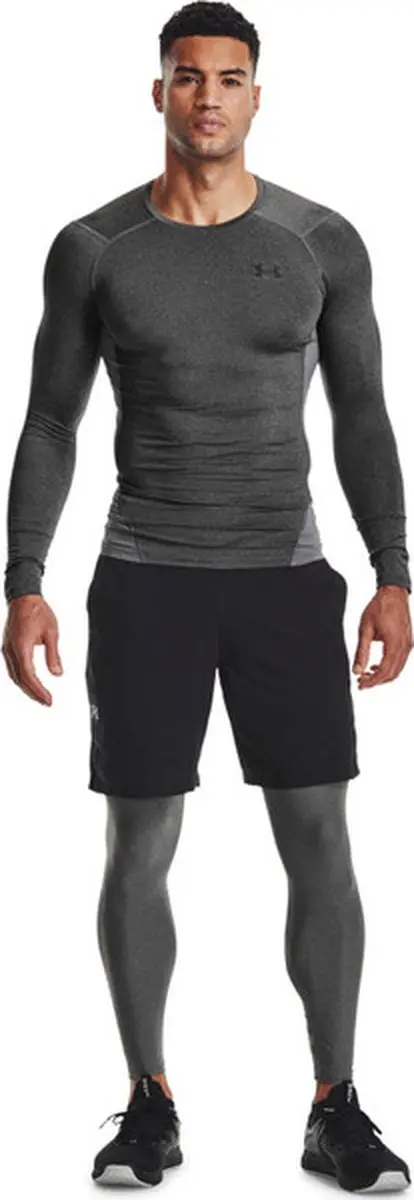 Under Armour HeatGear Legging Heren XS - Grijs