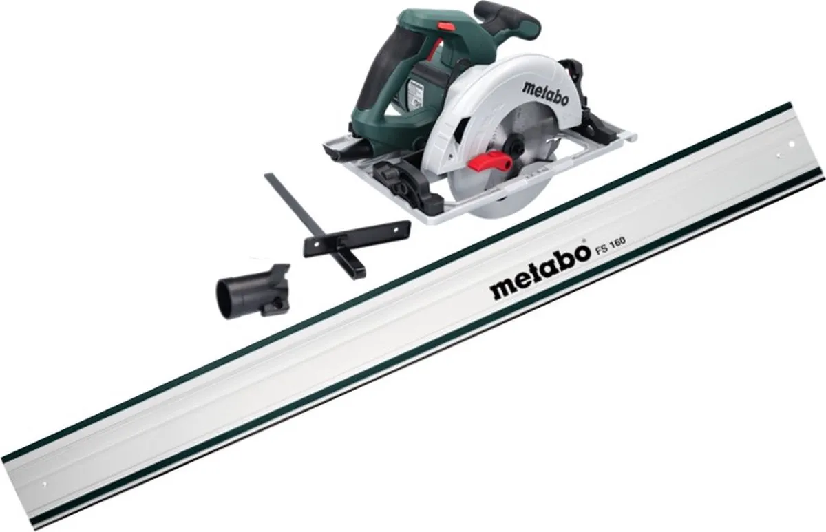 Metabo KS 55 FS Handcirkelzaag 1200W 160mm - inclusief zaagblad