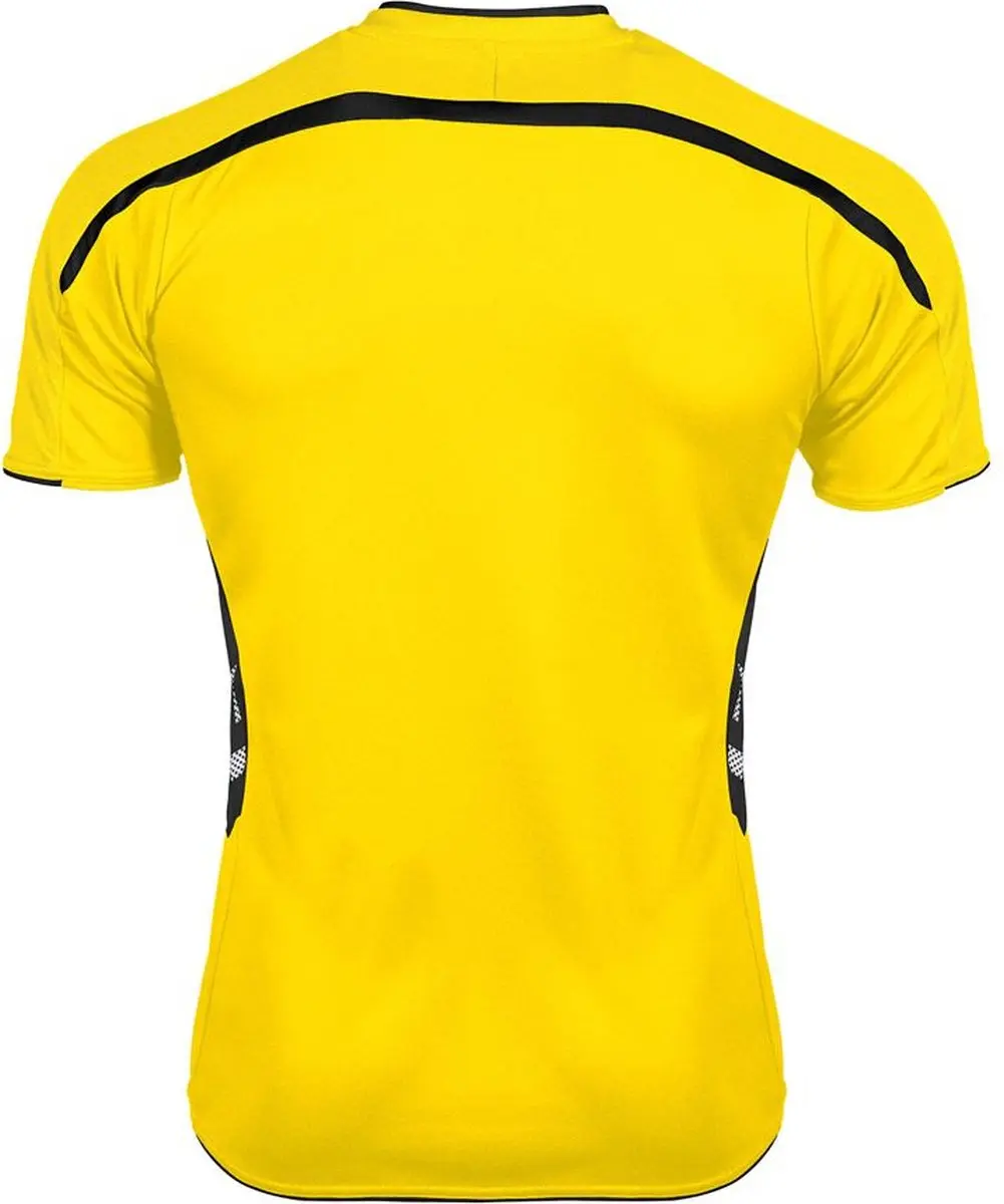 Hummel Preston S/S Sportshirt - Maat L - Geel