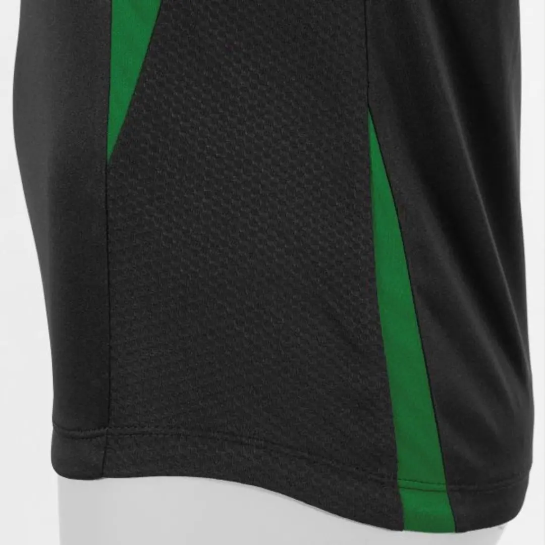 Stanno Stadio T-Shirt Dames M - Zwart/ Groen