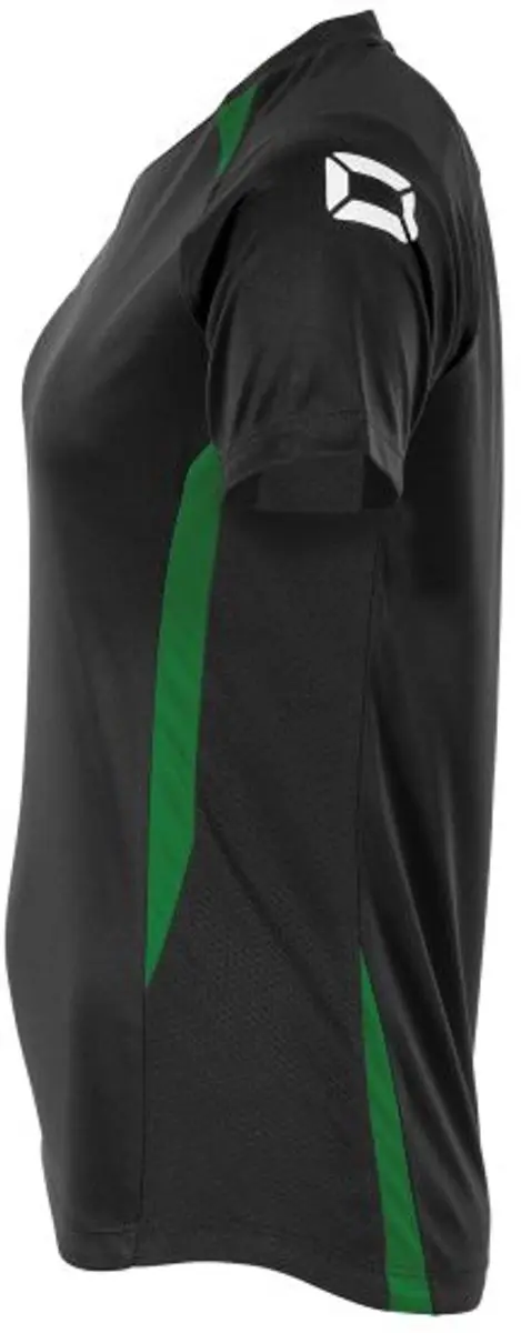 Stanno Stadio T-Shirt Dames M - Zwart/ Groen