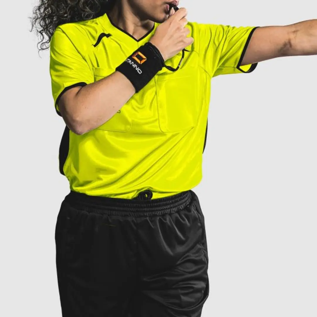 Stanno Bergamo Referee T-Shirt II - Maat L - Neon Geel - afbeelding 6 van 6